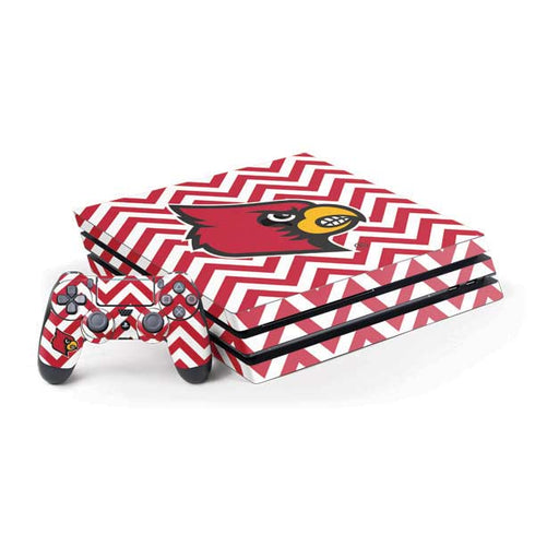 University of Louisville Chevron PlayStation PS4 Skins